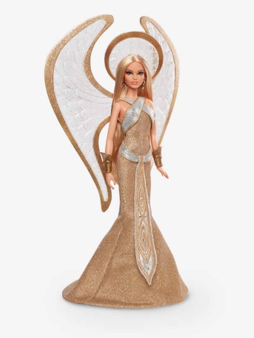 2022 Bob Mackie Barbie Holiday Angel Doll